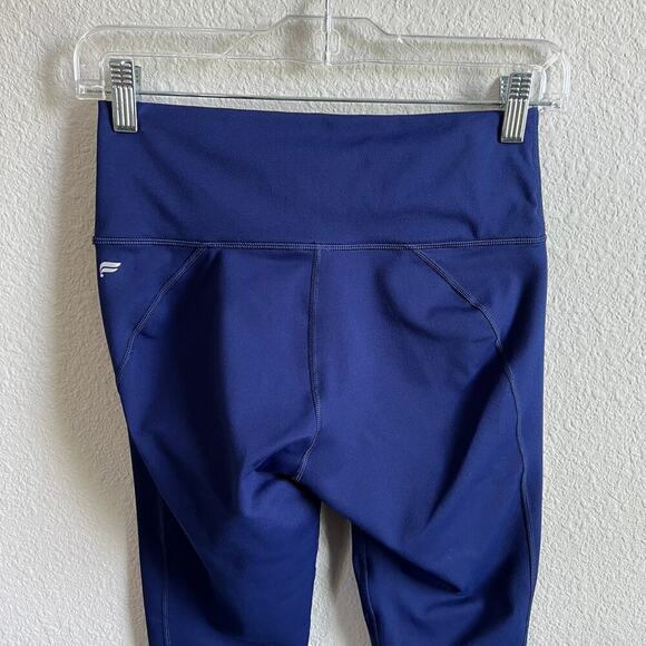 Fabletics Define Powerhold High Rise Legging 7/8 Women's S Blue Gym Athletic - Picture 4 of 7